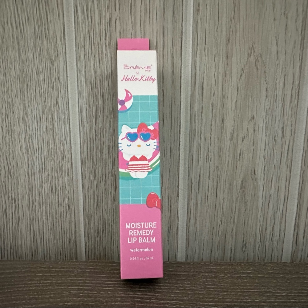 The Creme Shop Hello Kitty Moisture Remedy Lip Balm Watermelon